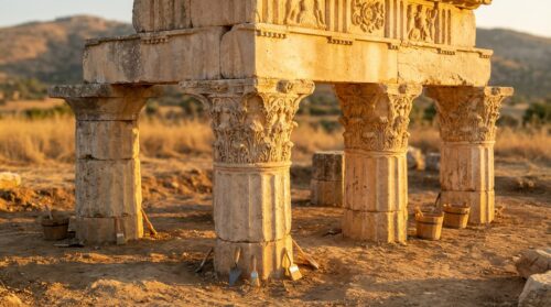 after 43 years of excavations, the ancient temple of zeus has finally been uncovered in limyra, turkey, revealing significant archaeological treasures and insights into the region's rich history.