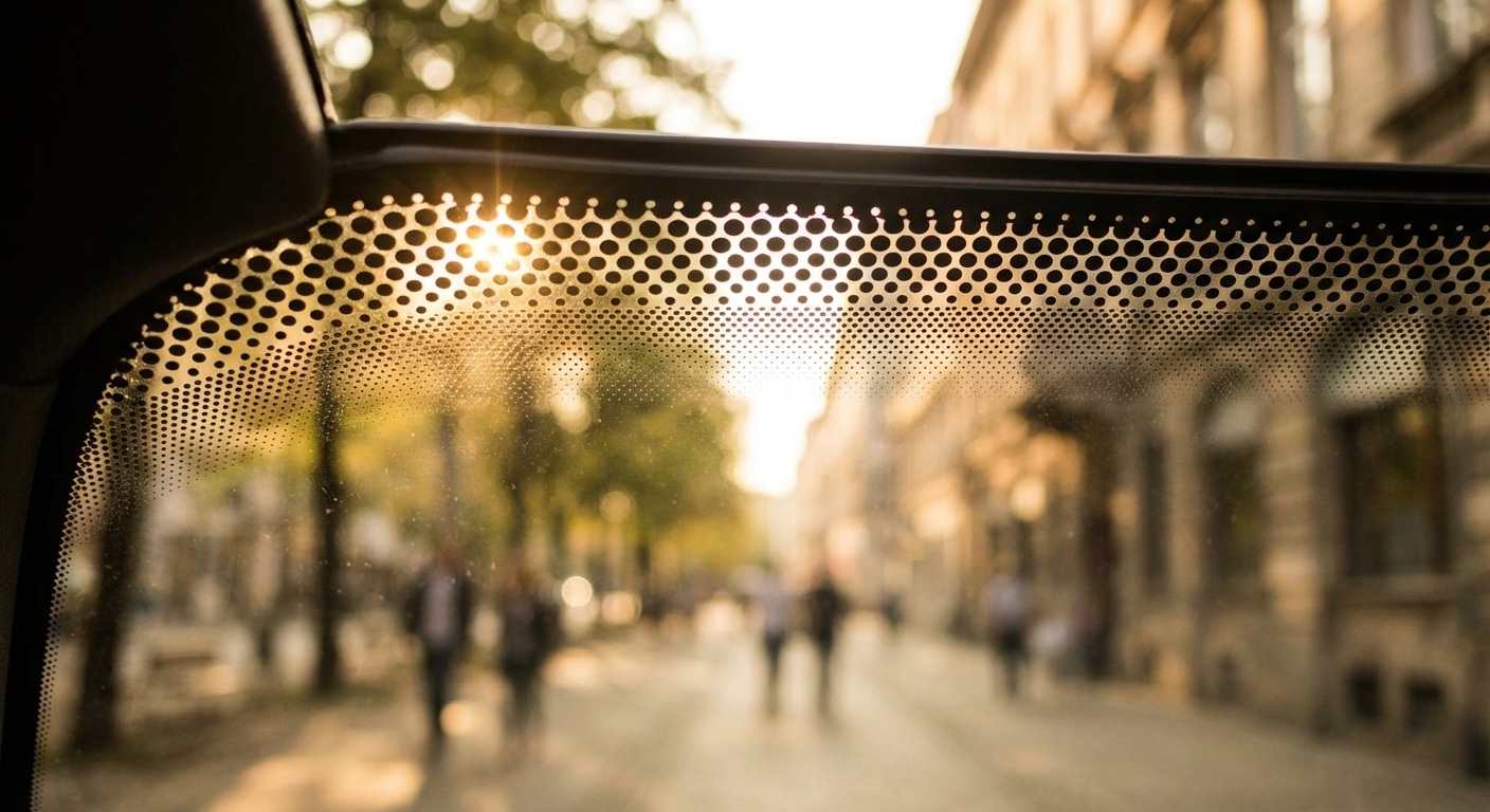 discover the purpose of the mysterious black dots on car windscreens and why they are an important feature for drivers.