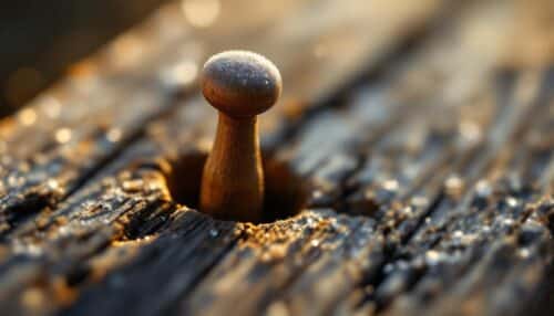 discover the timeless tradition of older generations using a small wooden peg to protect their homes before winter freezes. learn how this simple tool can make all the difference during cold months.