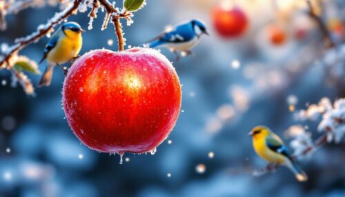 discover the perfect winter fruit to attract a variety of beautiful bird species to your garden and enjoy nature's lively visitors throughout the cold season.